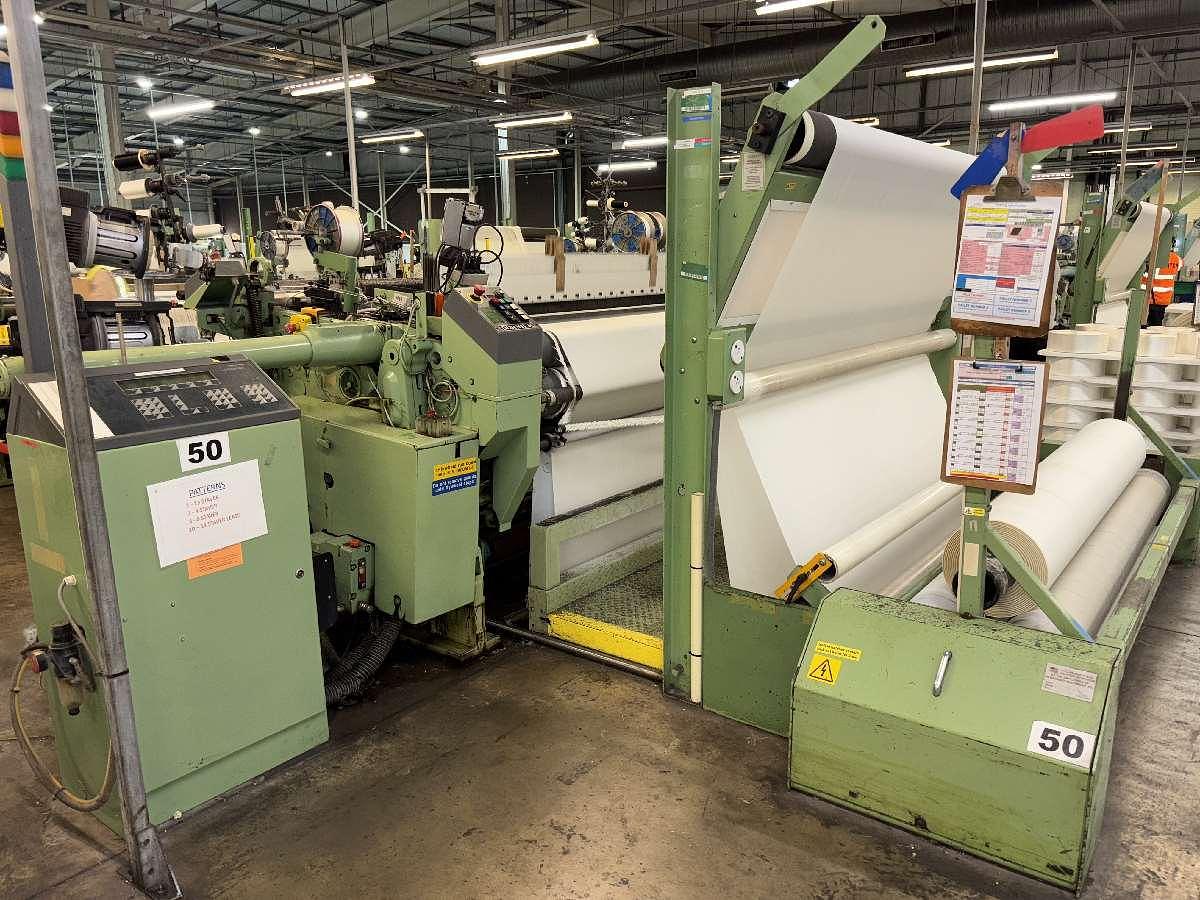 Used 8 x 2.2m Dornier Rapier Looms, HTVS4/S, 1996