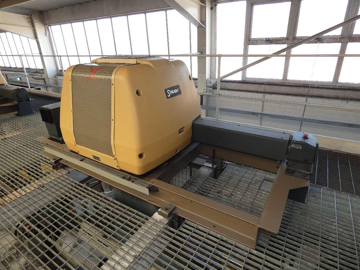 Used 2 x 1.9 Picanol Gammax looms with Staubli Jacquard type CX880, 2005 