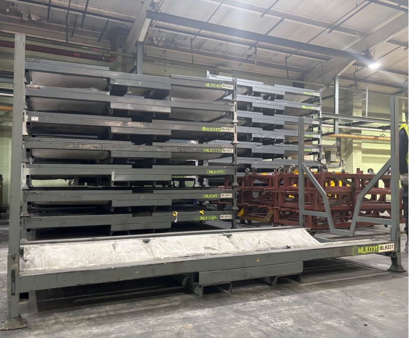 Used 39 x 2.95m Stillages (Folding Cradle), 2010