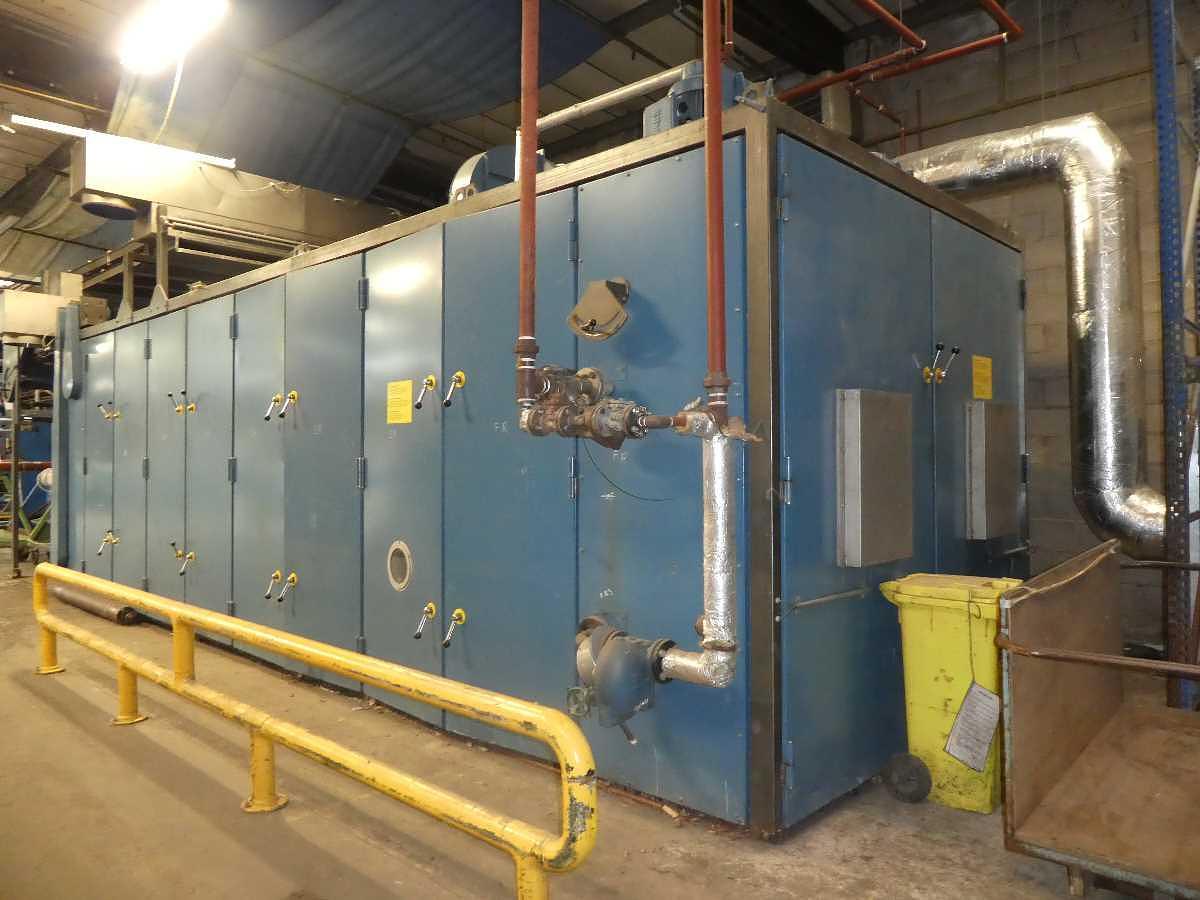 Used Theis Continuous Tumble/Tunnel Drier, T150/240, 1993