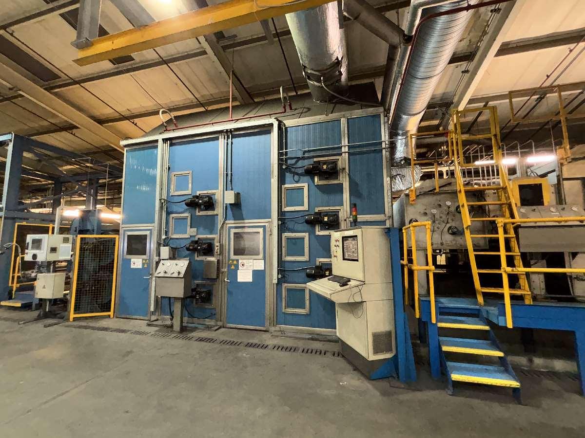 Used 1 x 2.8m Kuester Fabric Wash range, YOM 2005