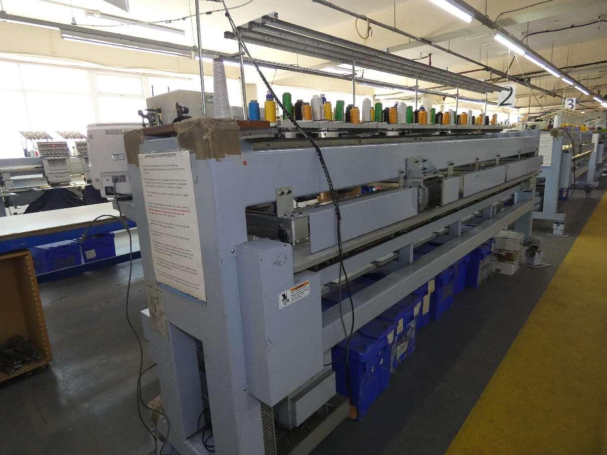 Used 3 x 8 head Barudan Embroidery machines