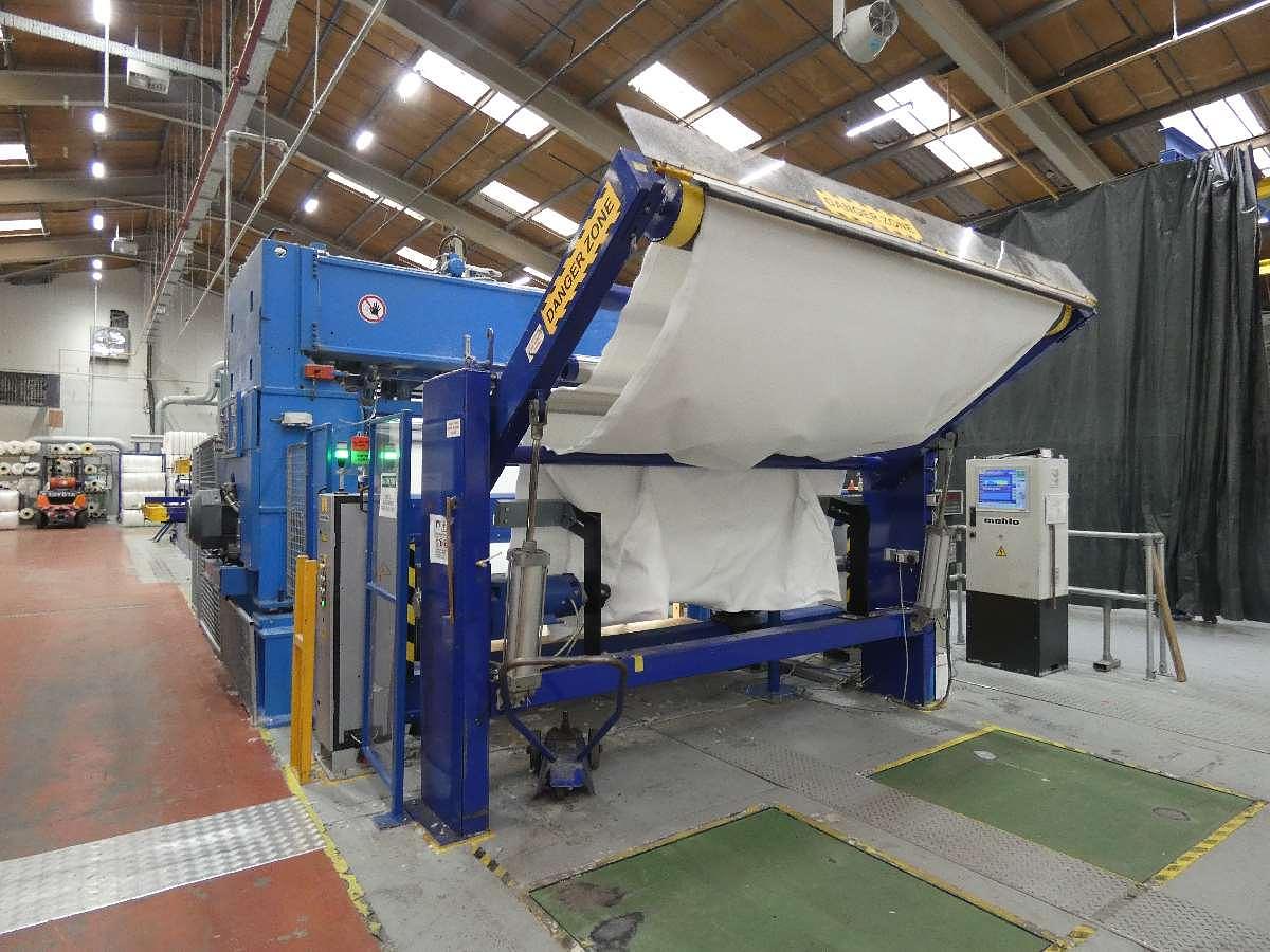 Used 1 x 5.5m Trutzschler and Fehrer Needle Punch Line, 2000-2018