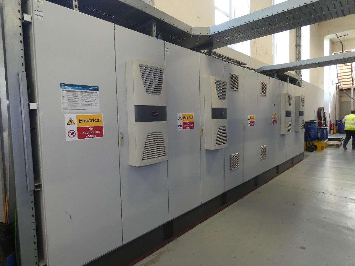 Used 1 x 2.4m Bruckner 8 Bay Gas Stenter with Impregnation padder, 2011