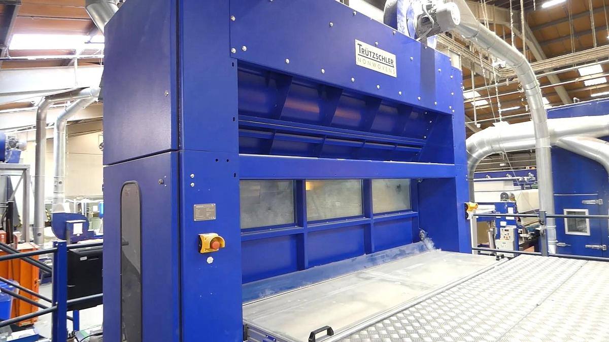 Used 5.5m Trutzschler+Fehrer needle punch, 2004-2013