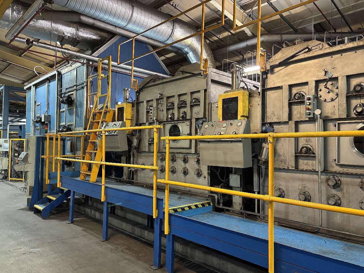 Used 1 x 2.8m Kuester Fabric Wash range, YOM 2005
