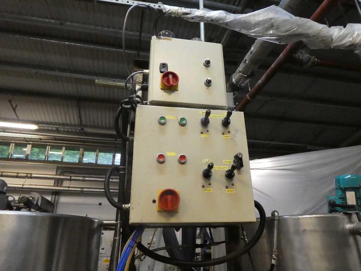 Used Red Flag Fabric Dye Padder / Foulard 2016