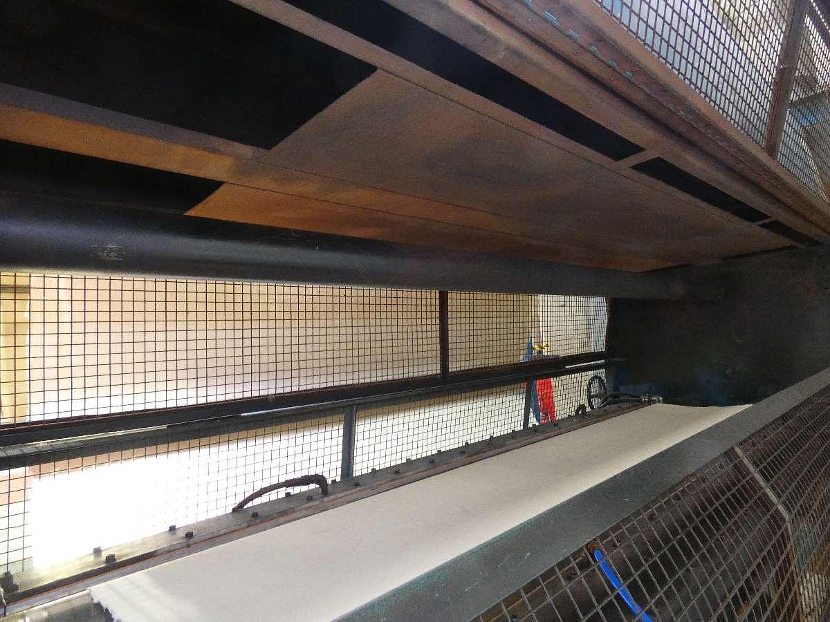 Used 1 x 2.5m Parex Mather Singer, Gas, 2000