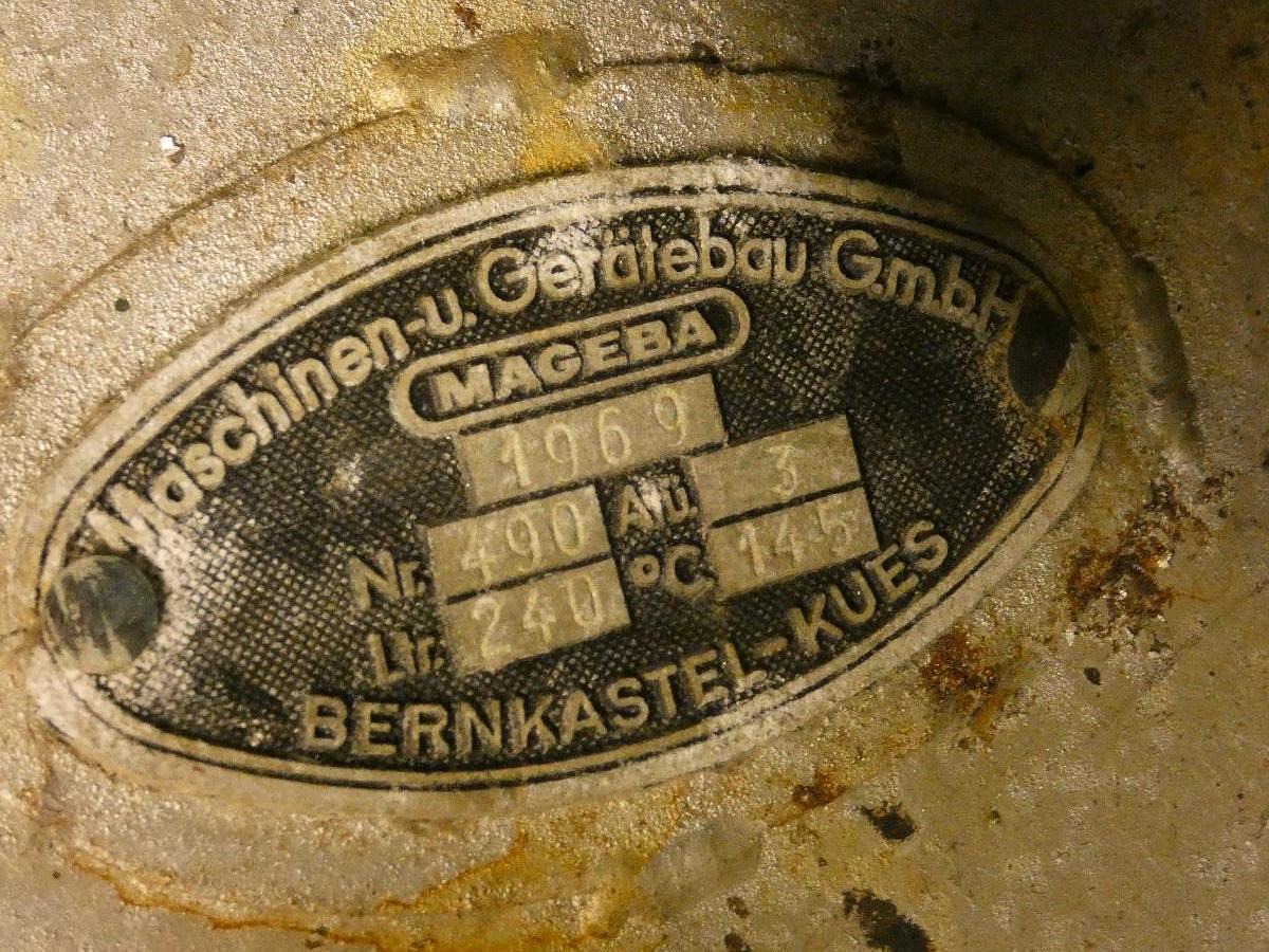 Used Mageba Narrow Fabric Finishing Machine, 1969