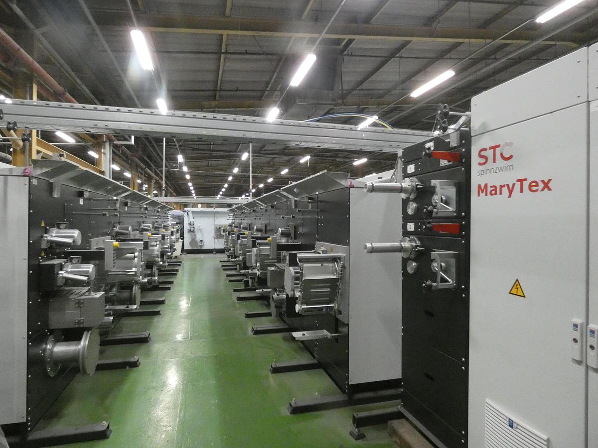 Used 2 x STC Spinnzwirn Texturizing machines, Type Marytex, 2017-2023