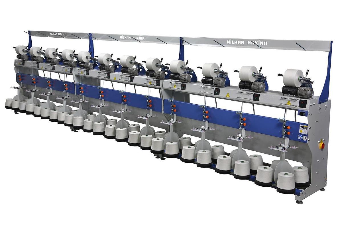 Winding , Assembly winder or Yarn Doubling for up to 4 yarns, E1-KTLM03 (New)