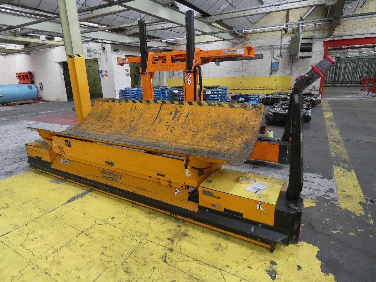 Used 1 x Genkinger Motorised Cloth Roll Transporter, 2005