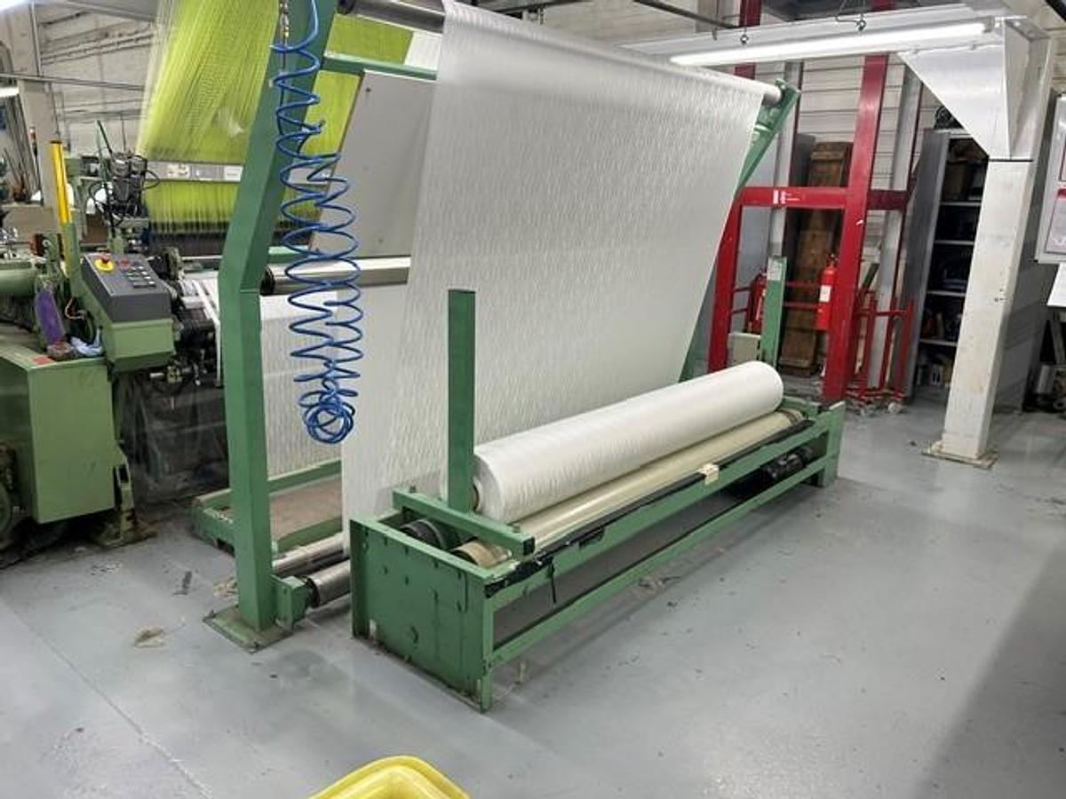 Used 2 x 2.2m Dornier jacquard looms, HTVS4/J with Bonas Jacquard (1344 hooks), 1997