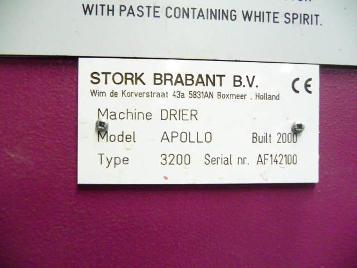 Used Stork Pegasus Rotary Screen Printer, 2000