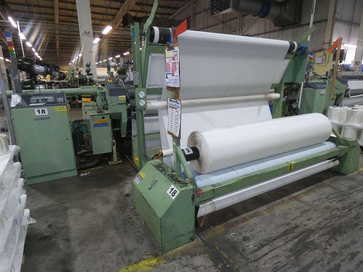 Used 6 x 2.2m Dornier Rapier Looms, HTVS4/S, 1995