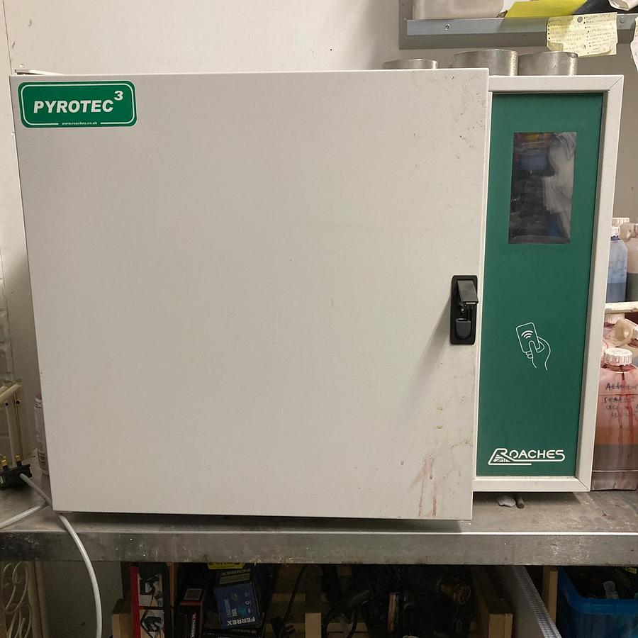 Used Pyrotec Infra Red Dyeing Machine