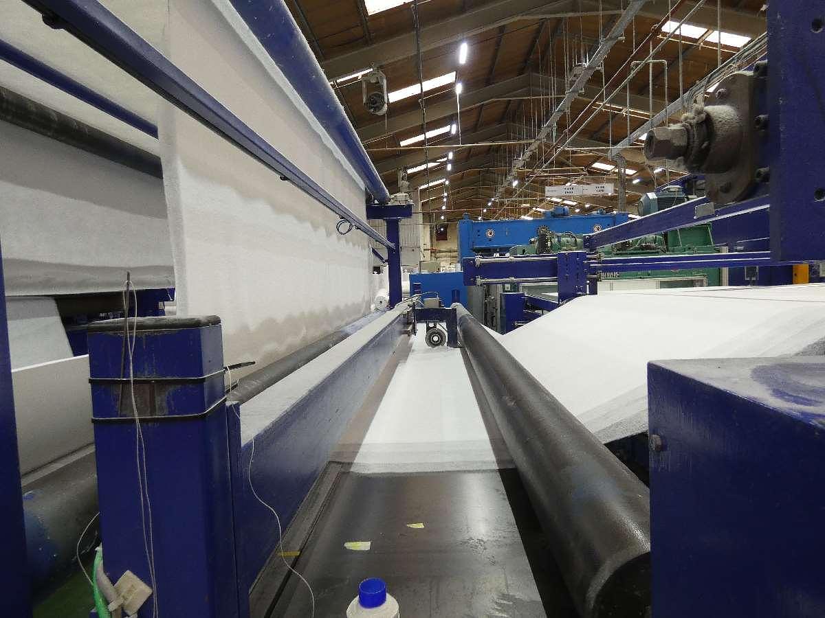 Used 1 x 5.5m Trutzschler and Fehrer Needle Punch Line, 2000-2018