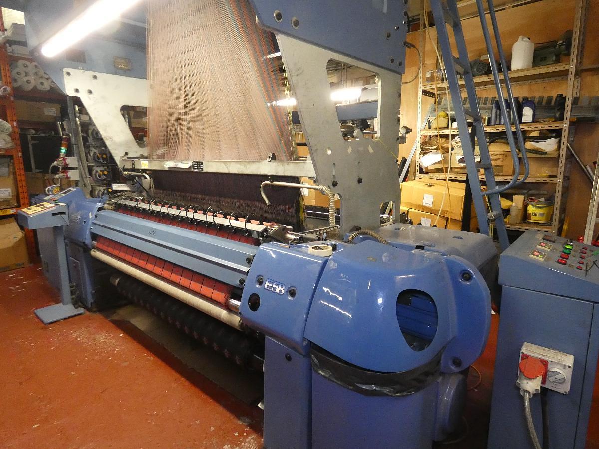 Used 1 x 1.9m Panter E58 Rapier Jacquard Loom, 2007