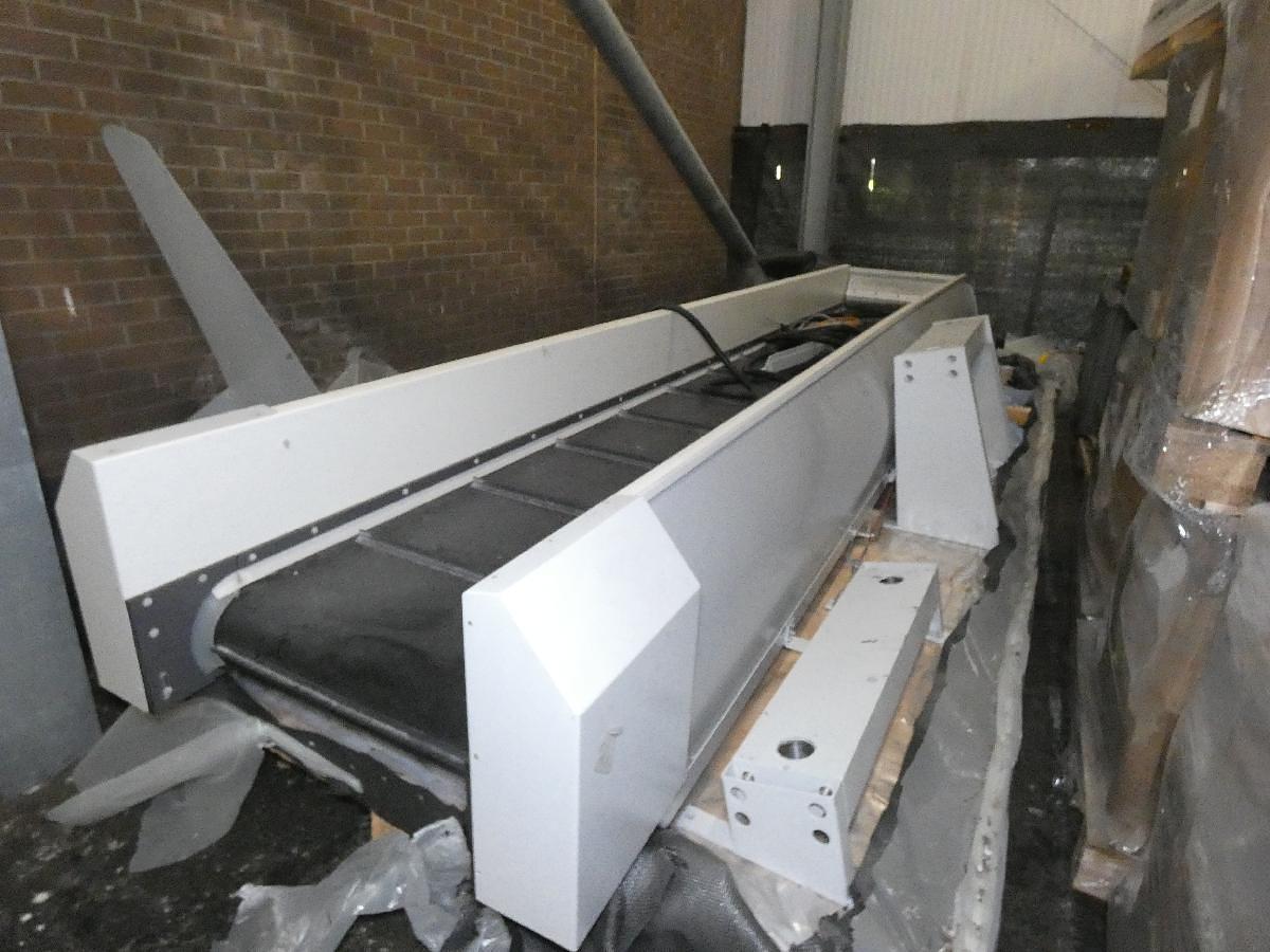 Used 1 x Starlinger 1m Conveyor belt