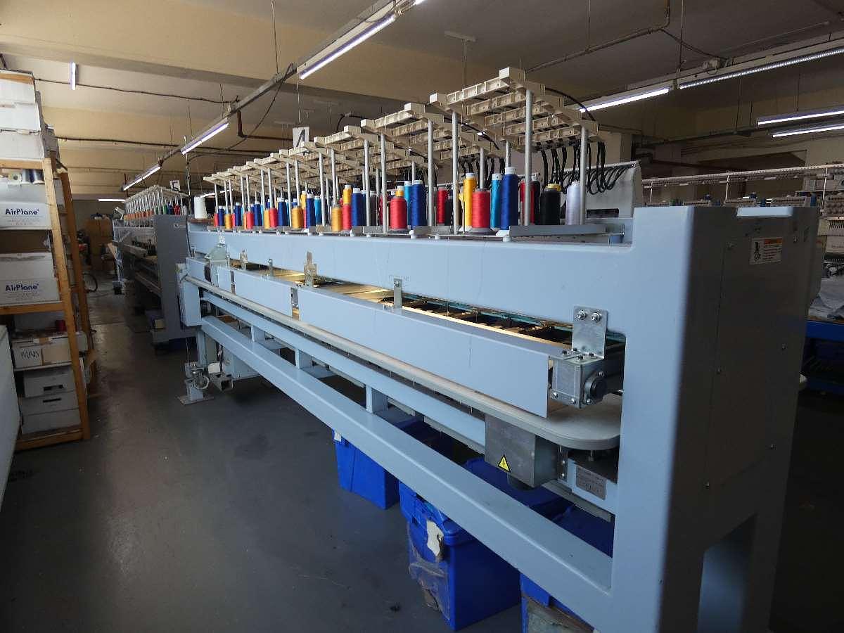 Used 3 x 8 head Barudan Embroidery machines