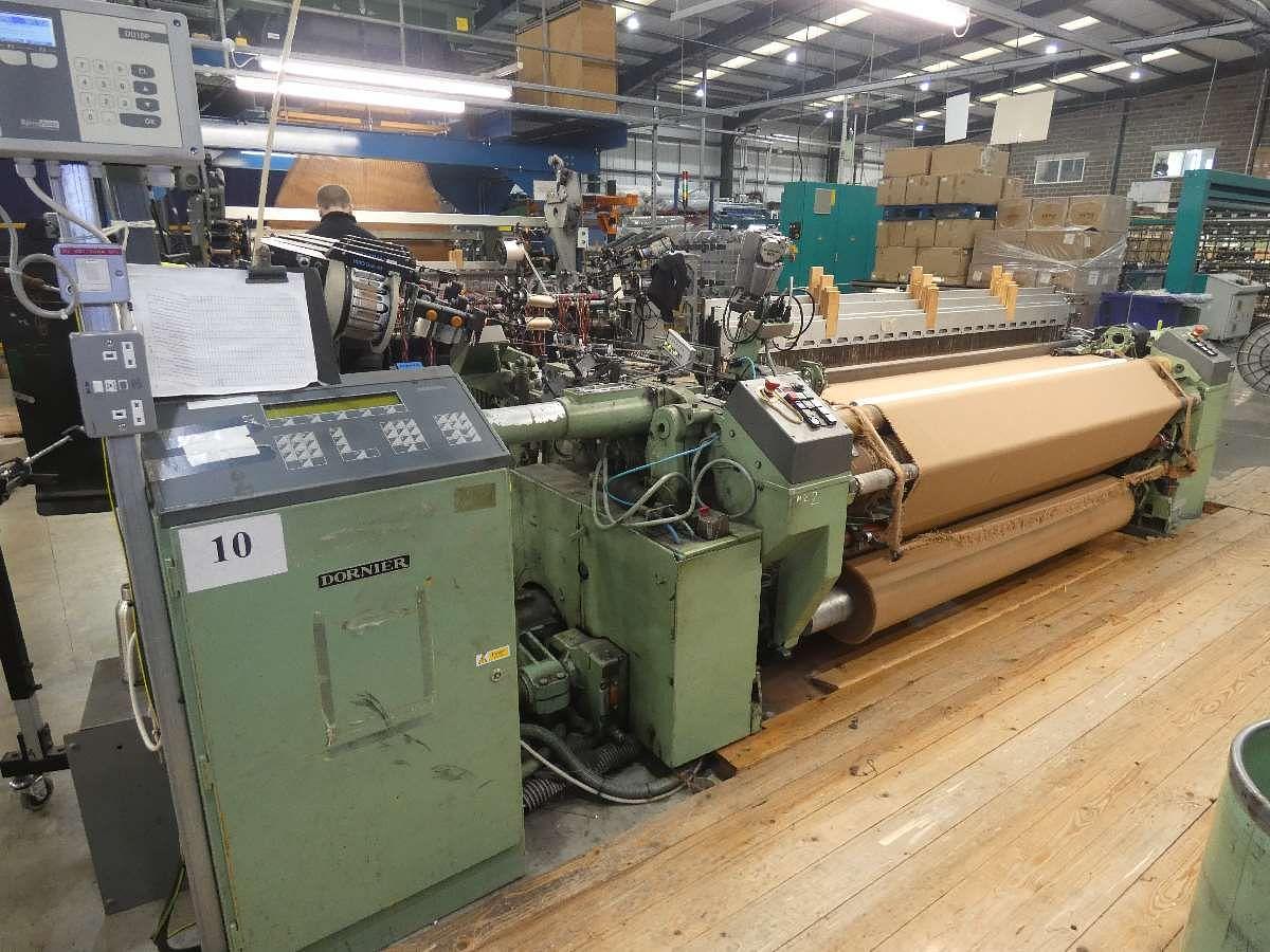 Used Rapier Looms: 2 x 2.2m Dornier Rapier Looms, HTVS8, 1993