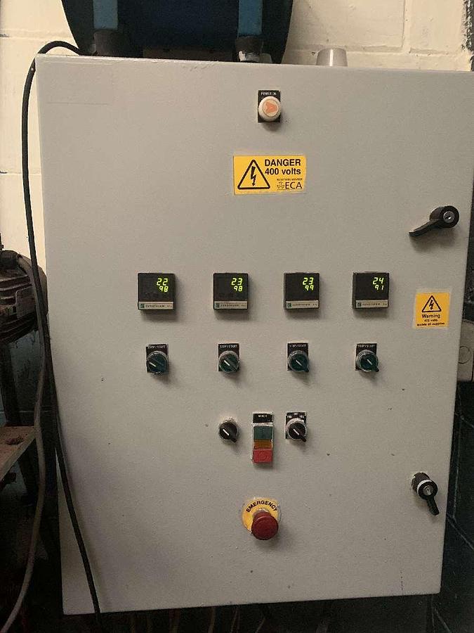 Used 2 x Pegg Sample Dye Winches, 1998