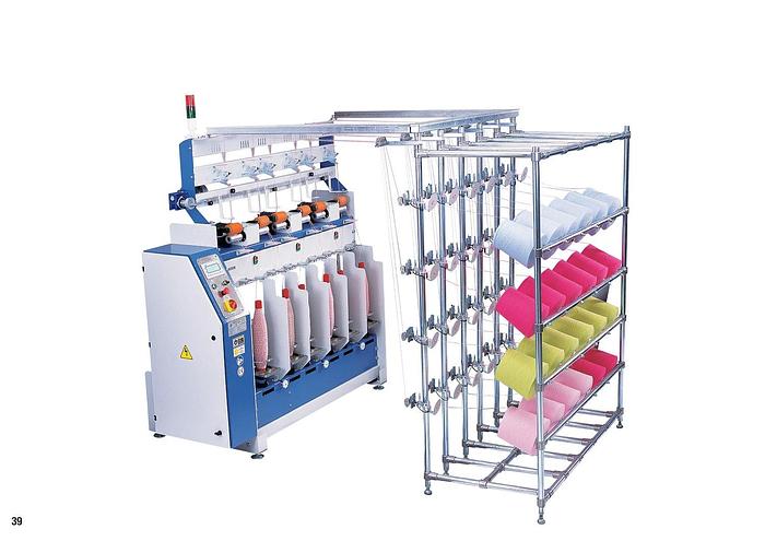 Twisting / Fancy Yarn Twisting Machine for 6 input yarns (New)
