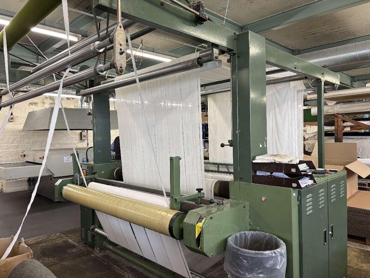 Used 1 x 2.2m Lafer Longitudinal Slitter (Scarf Slitter)