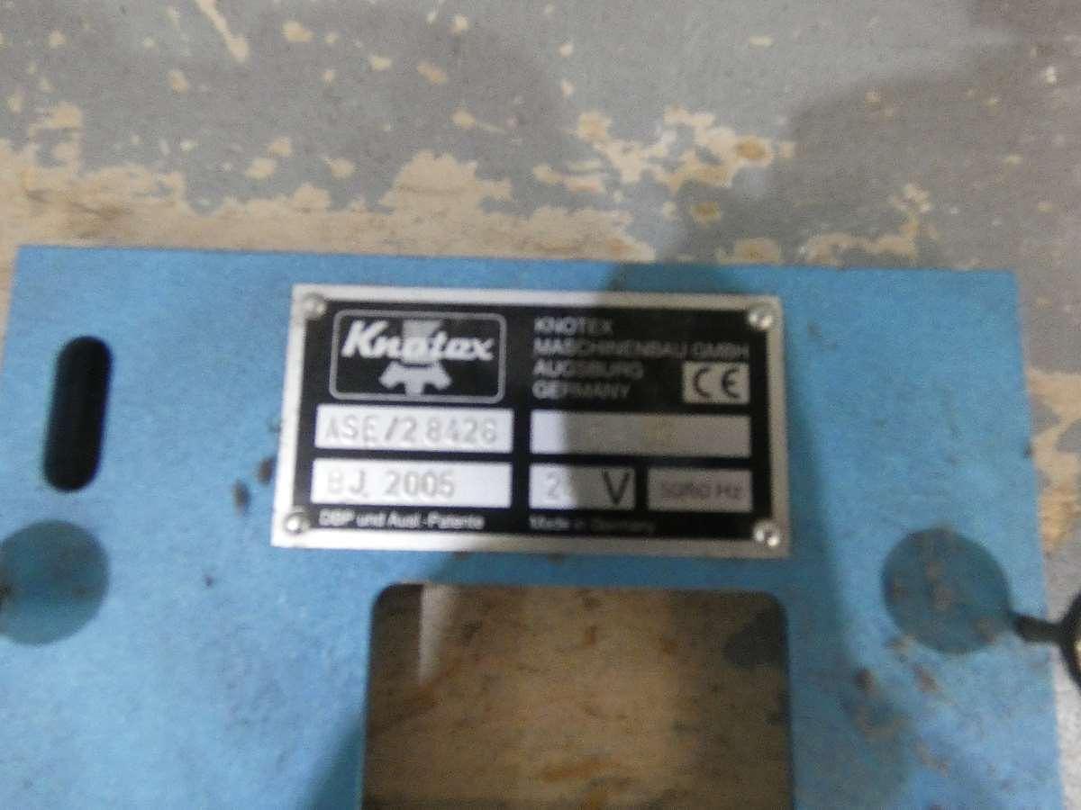 Used 2 x Knotex Warp Tying / Knotting, Type XS/2Q and ASE/2, 2005