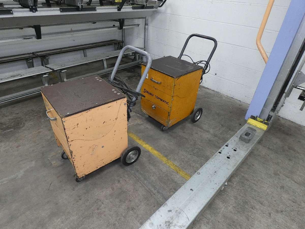 Used 1 x Staubli Topmatic Knotter with Frame , TMP, 2001