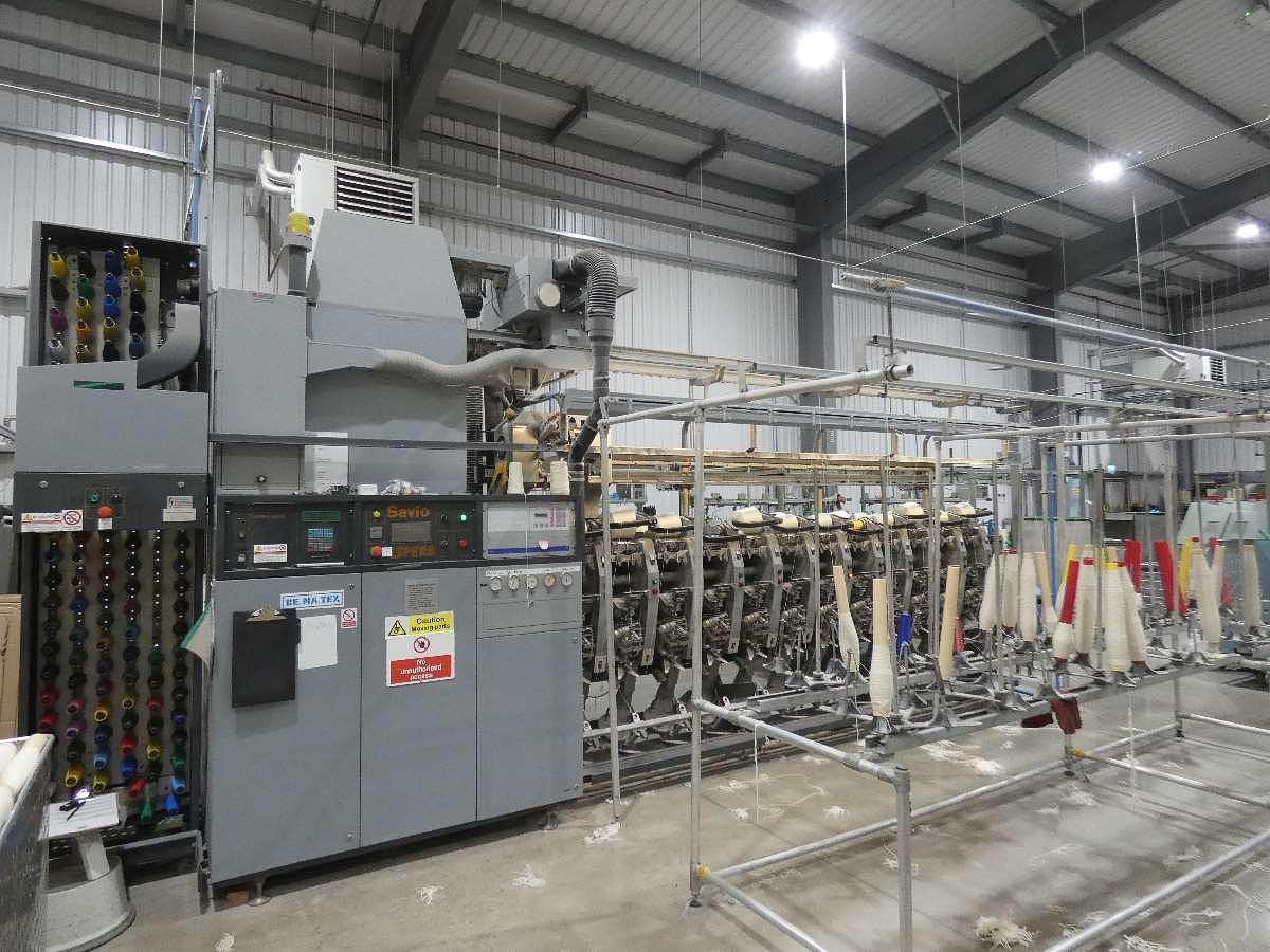 Used 1 x 12 Spindle Savio Winder, Type Espero L, 1997 (Fully refurbished 2017)