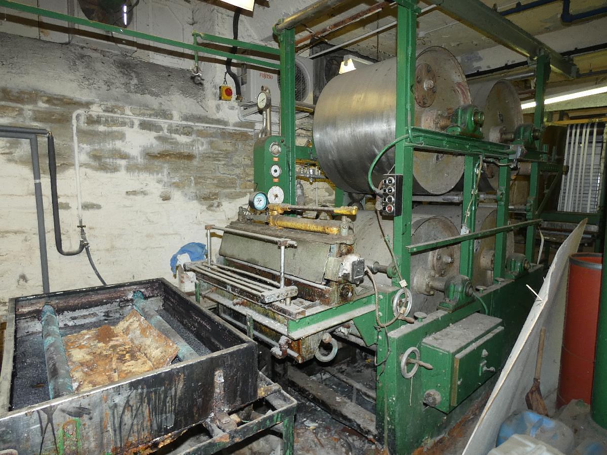 Used Mageba Narrow Fabric Finishing Machine, 1969