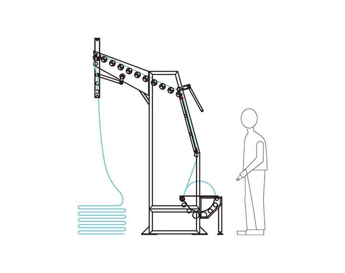 Fabric Relaxing Machine