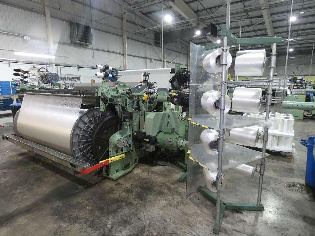 Used 6 x 2.2m Dornier Rapier Looms, HTVS4/S, 1995