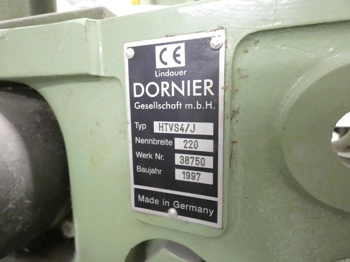 Used 2 x 2.2m Dornier jacquard looms, HTVS4/J with Bonas Jacquard (1344 hooks), 1997