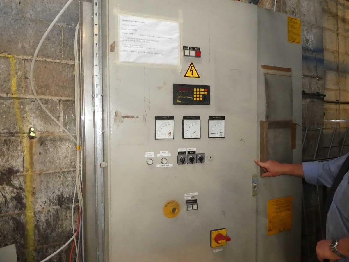 Used Theis Continuous Tumble/Tunnel Drier, T150/240, 1993