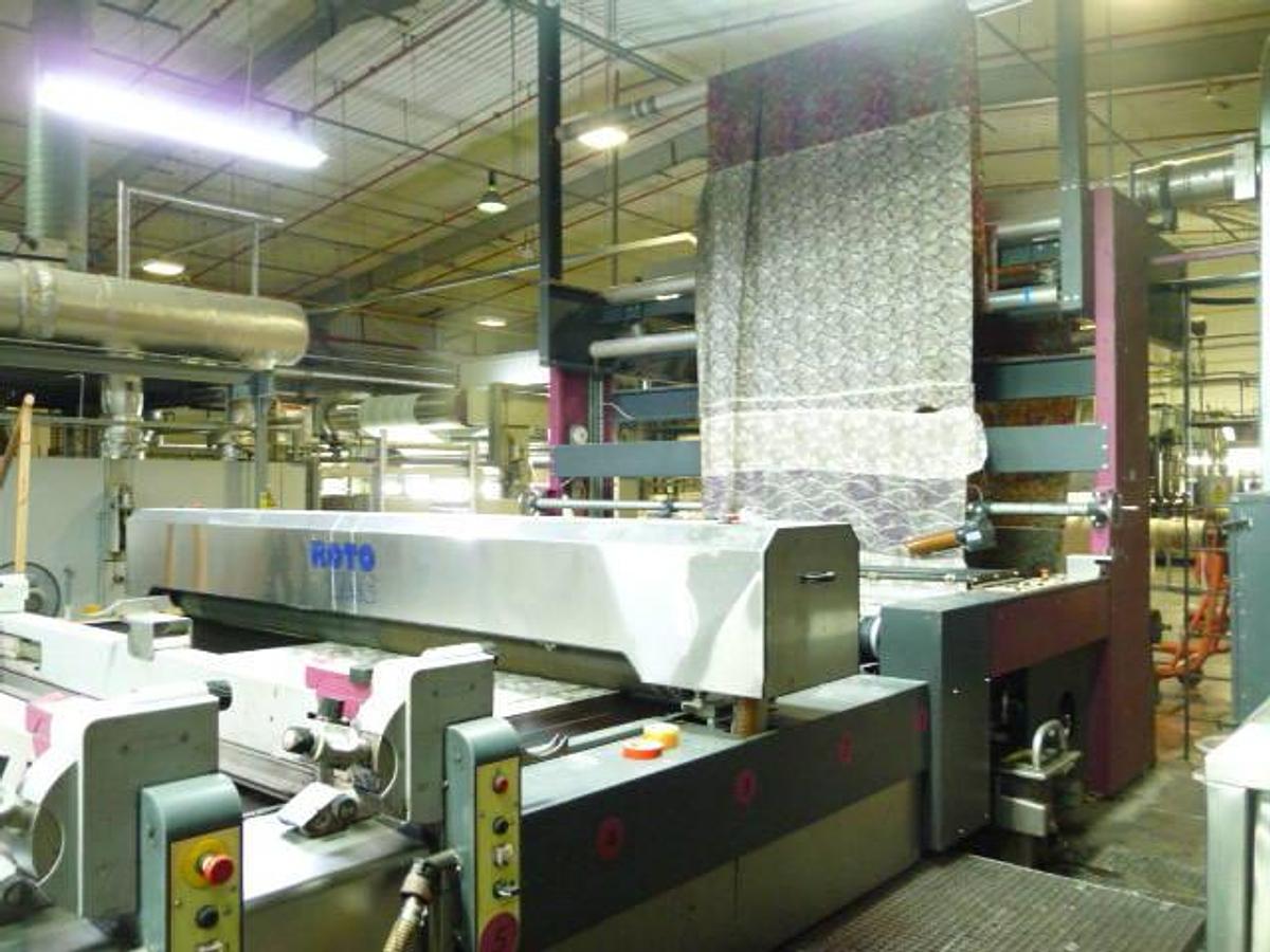 Used Stork Pegasus Rotary Screen Printer, 2000