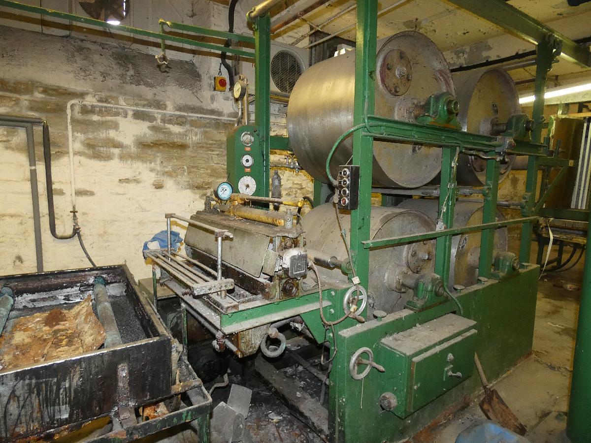 Used Mageba Narrow Fabric Finishing Machine, 1969