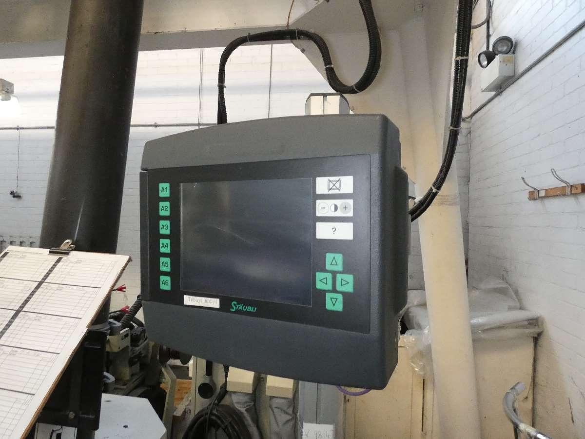 Used 2 x 1.9 Picanol Gammax looms with Staubli Jacquard type CX880, 2005 