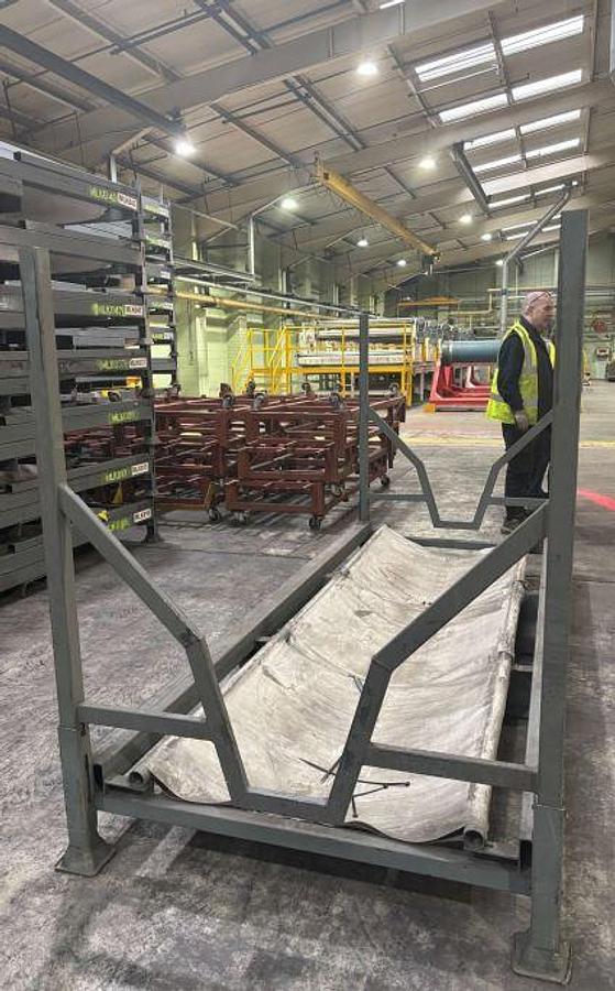 Used 39 x 2.95m Stillages (Folding Cradle), 2010