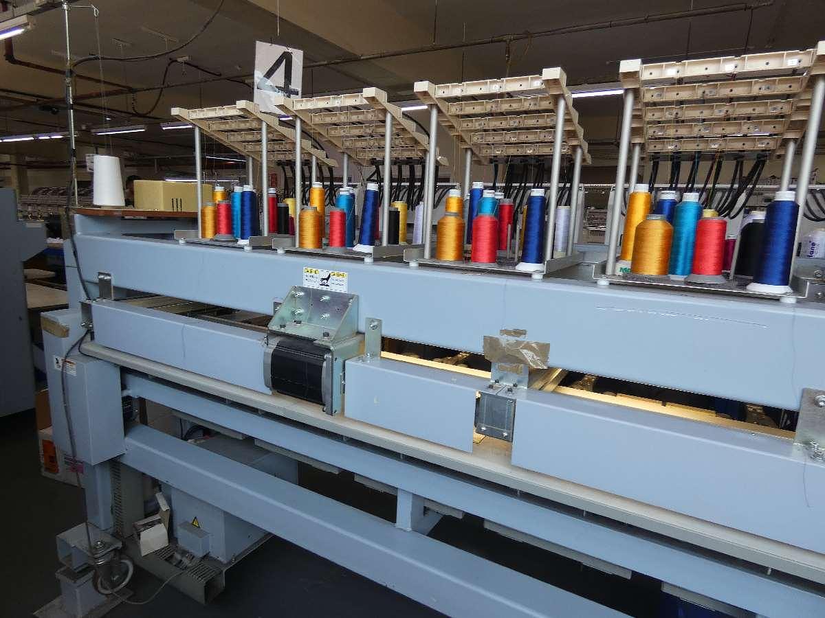 Used 3 x 8 head Barudan Embroidery machines