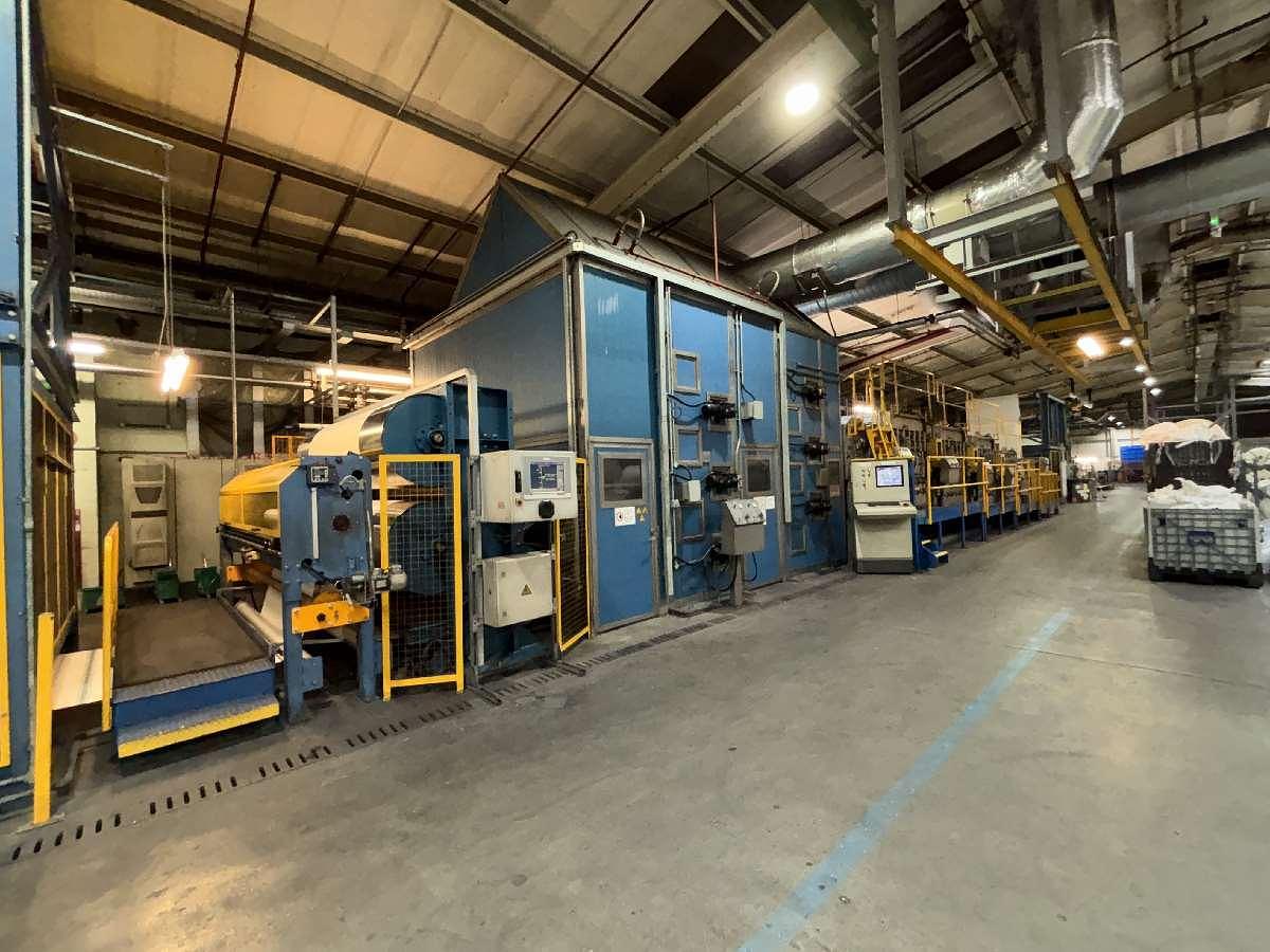 Used 1 x 2.8m Kuester Fabric Wash range, YOM 2005