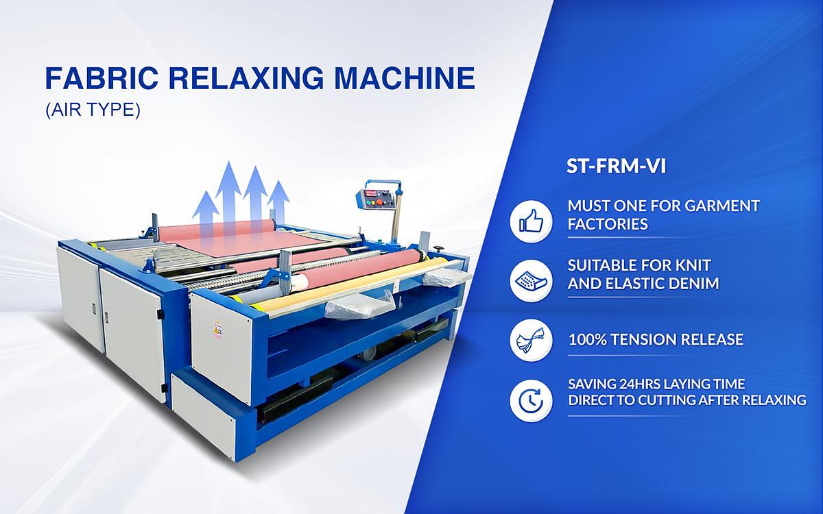 Fabric Relaxing Machine