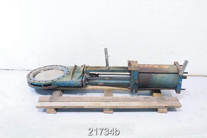 Used Dezurik  Air Operated Knife Gate Valve #21734