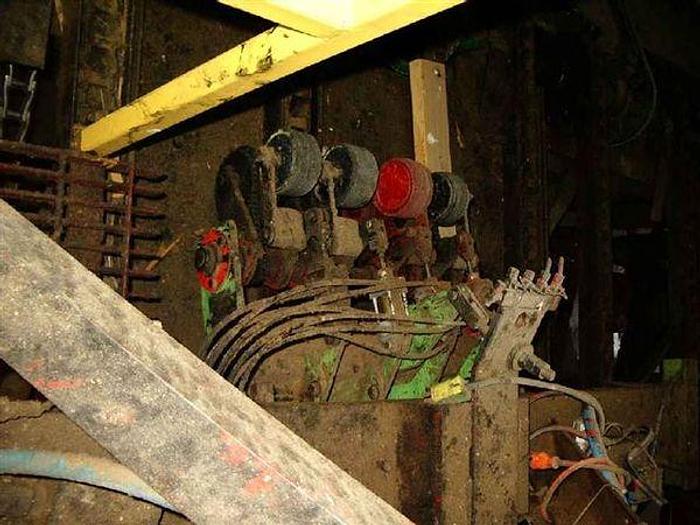 Used Four (4) Head Grade Stamping Wheel System