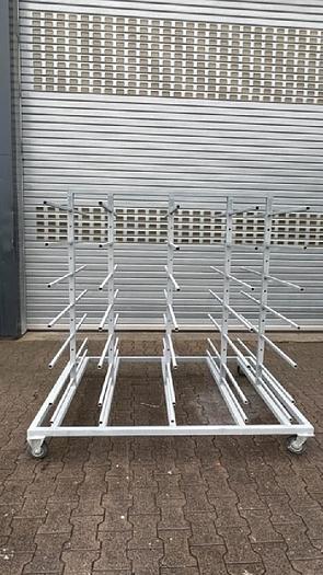 Used Trolley 7 shelves, width 1.540 mm