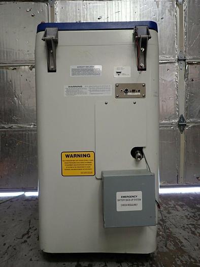 Used CryoSafe SSBA1 Liquid Nitrogen Dewar Cryogenics Storage System Tank