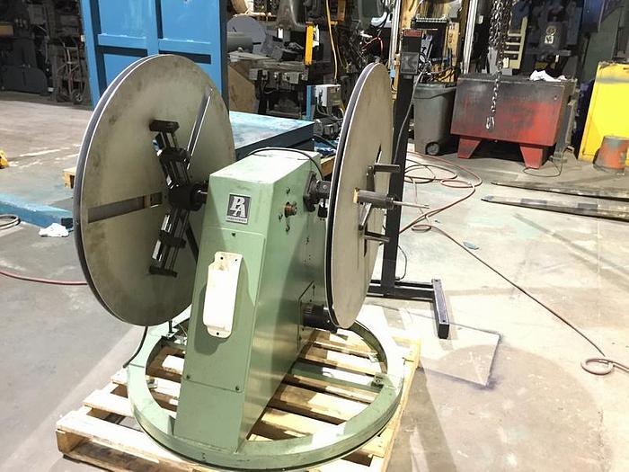 Used 300 Lb., P/A INDUSTRIES, No. DSRA300S, DOUBLE MOTORIZED UNCOILER