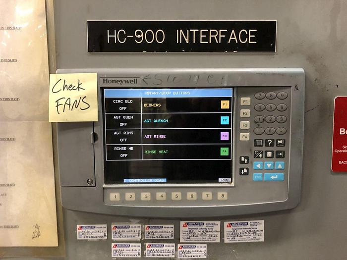 Used 2007 Pyro Industrial Systems Drop Bottom Furnace 4' x 5' x 12' Pyro Industrial Systems