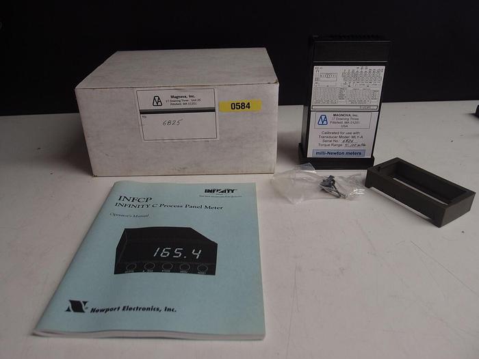 Used Newport Electronics Infinity C Process Panel Meter (585)